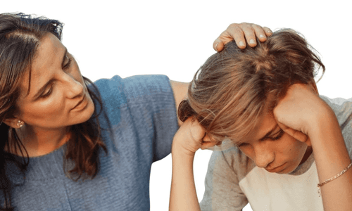 Une mère et son fils en Post 3ème, comment préparer le lycée durant l'été ?